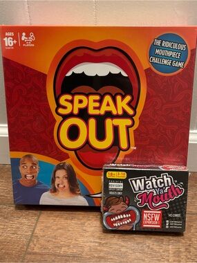 Speak Out & Watch Ya’ Mouth Party Game Bundle